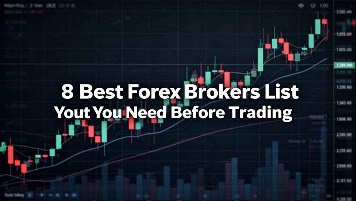 The 8 Best Forex Brokers List You Need Before Trading